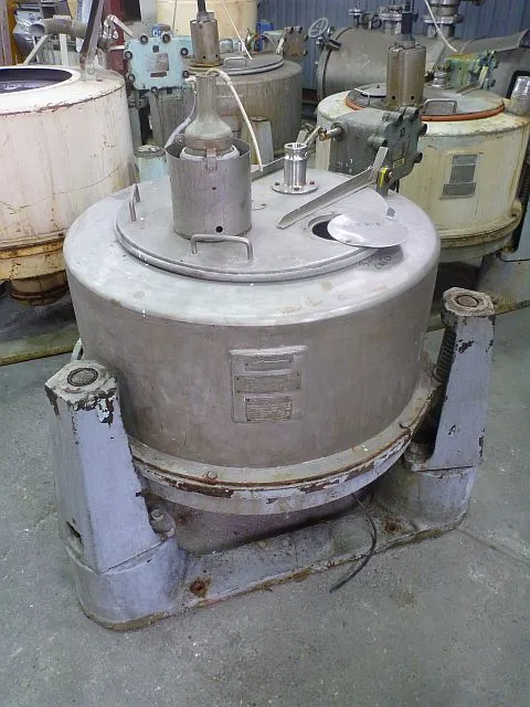 Used SANGERHAUSEN FZPO 850C Basket Top Unload Centrifuges PL | Perry Equipment #121536