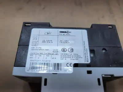New | in-Stock SIEMENS 3RV1011-1DA10 Switchgears British Columbia CA | Lenmark #1438382