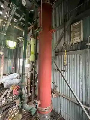 416 sq ft taylor tank stainless steel shell & tube heat exchanger