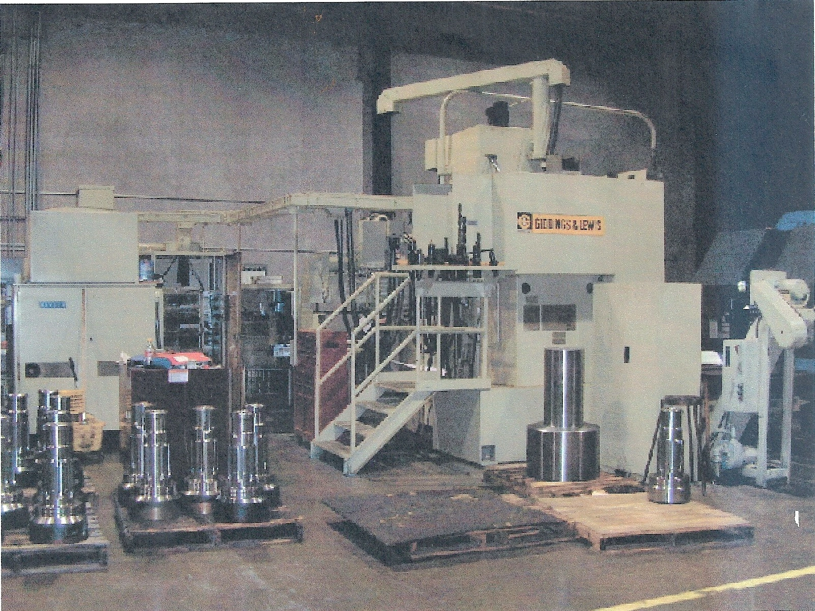 Used 1983 GIDDINGS & LEWIS PC-50 Horizontal Table Type Boring Mills Pennsylvania US | Hadanich Machine #1439211