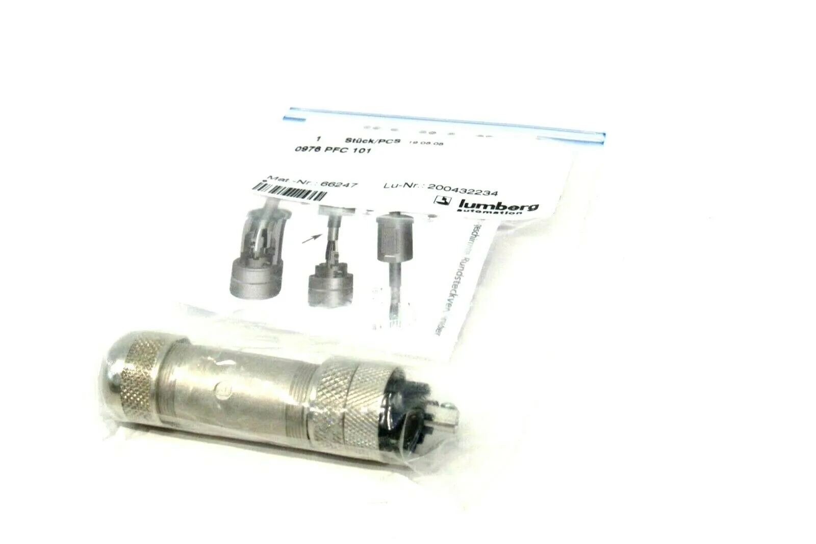 NEW LUMBERG 0976 PFC 101 CONNECTOR 0976PFC101