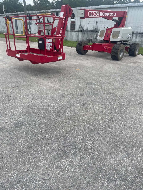 Used 2024 MEC 34J Telescopic Boom Lifts Florida US | Stack Equipment #1362067