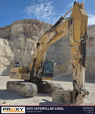 Used 2011 CATERPILLAR 336DL Crawler Excavators Texas US | Proxy Equipment #1567985