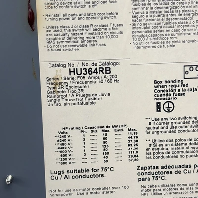 New | in-Stock Square D HU364RB Circuit Breakers Indiana US | J&J Industrial Supply #495820