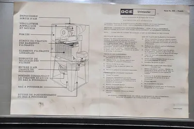 USED DCE DUST EXCTRACTION UNIT
