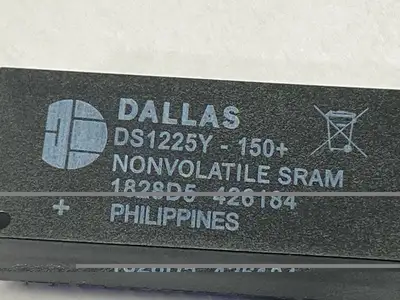 USED DALLAS NONVOLATILE SRAM INTEGRATED CIRCUIT 64K BIT 28 PIN