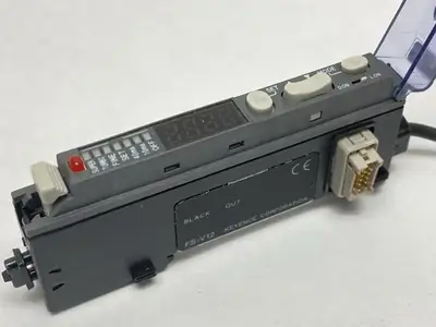 USED KEYENCE PHOTOELECTRIC SENSOR FIBER AMPLIFIER CABLE TYPE EXPANSION UNIT