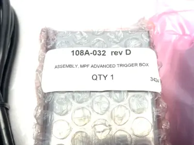 USED HOVER DAVIS ADVANCED TRIGGER BOX ASSEMBLY, W/ POWER SUPPLY