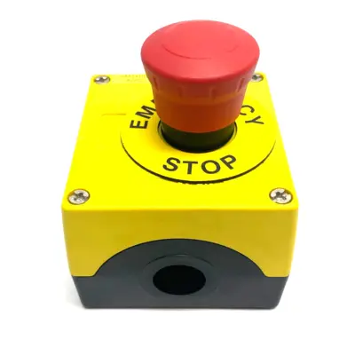 USED SIEMENS SIRIUS ACT PLASTIC EMERGENCY STOP HOUSING ASSEMBLY