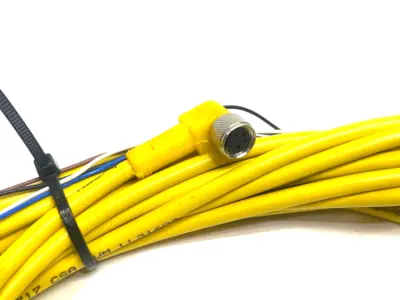 USED TURCK SINGLE ENDED PICOFAST CORDSET M8 FEMALE RT ANGLE U99-11072