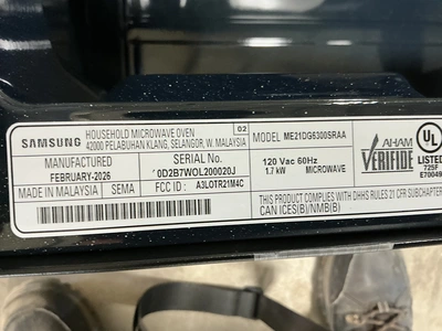 Used SAMSUNG ME21DG6300SRAA Residential Appliances Michigan US | Miedema Asset Management Group #1578053