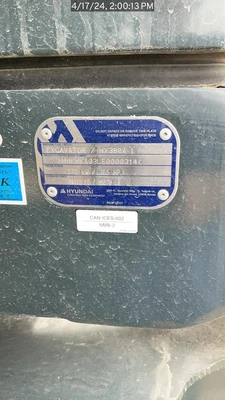 Used 2024 HYUNDAI HX380AL Excavators Texas US | National Equipment Dealers #1422365