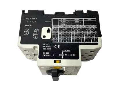 USED MOELLER IEC MANUAL MOTOR PROTECTOR CIRCUIT BREAKER 10A