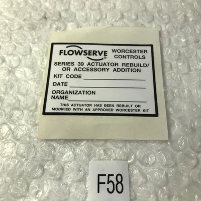 NEW Flowserve 05RK39R3