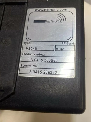 Stellar Industries Hetronic K9049 PDM And VCM-1 Valve Control Module K9048 VCM