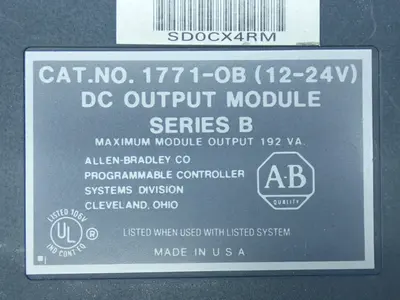 USED ALLENBRADLEY 1771ASB