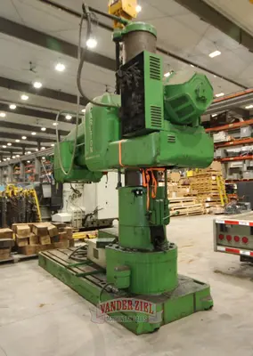 Carlton 8’ x 19” Radial Drill, Model 4A - Add An Inverter Drive - Make it Like New!!