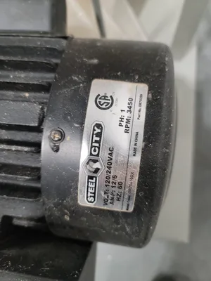 Steel City Single Bag Dust Collector