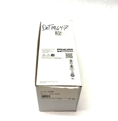 USED MURRELEKTRONIK MSVD POWER SOCKET NEMA (GFCI) FOR DIN RAIL
