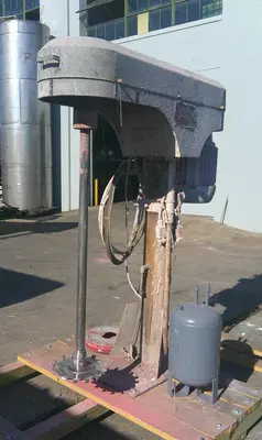 SPC8574  Mixer and Blender 25 hp Cowles disperser, air over oil lift, variable speed drive