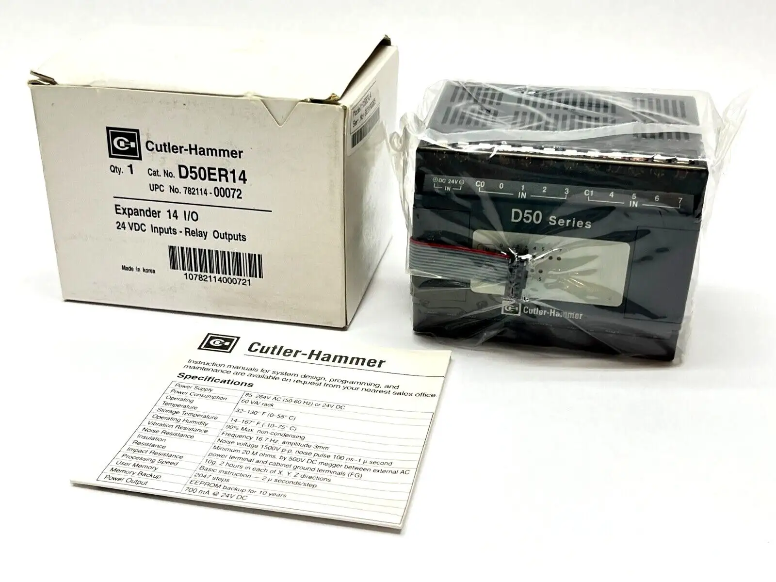 NEW CUTLER-HAMMER CUTLER HAMMER D50ER14
