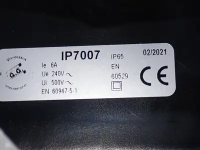 USED GIOVENZANA INTERNATIONAL IP7007
