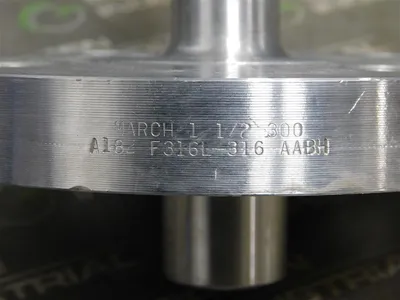 1-1/2" March 12.25in Thermowell 6.185in Flange CL300 3/4in NPT Used