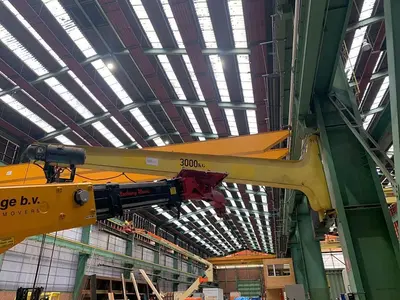 USED DEMAG JIB CRANE 3 TON