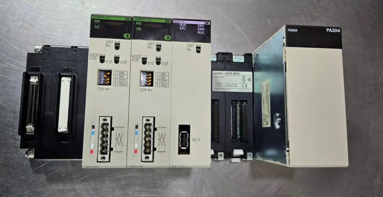 Used Omron NCF71 PLC Processors | Palmetto Automation #1153428