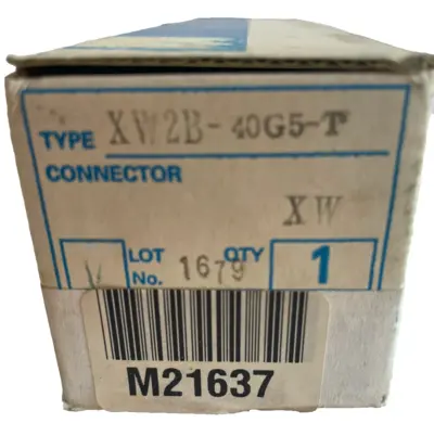 NEW OMRON XW2B-40G5-T TERMINAL CONNECTOR BOARD XW2B40G5T