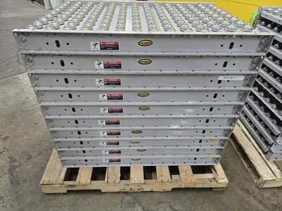 Used HYTROL ROLLER BALL TRANSFER  CONVEYOR Roller Conveyors Wisconsin US | Packer City Sales #1298055
