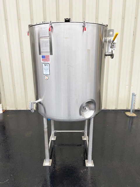 SFI 175 Gallon Stainless Steel Pressure Jacketed Tank