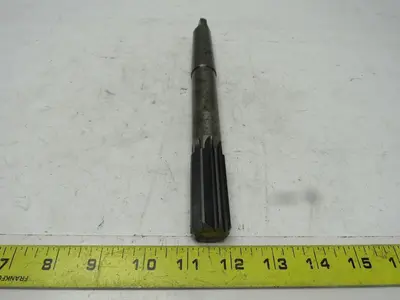 NATIONAL 1" Reamer #1 MT 8 Flute 10" O.A. 2"+ Cutter Length Lot/4