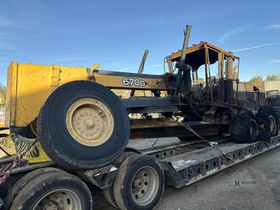 Used DEERE 670D Motor Graders Tennessee US | Moore Equipment #1516765