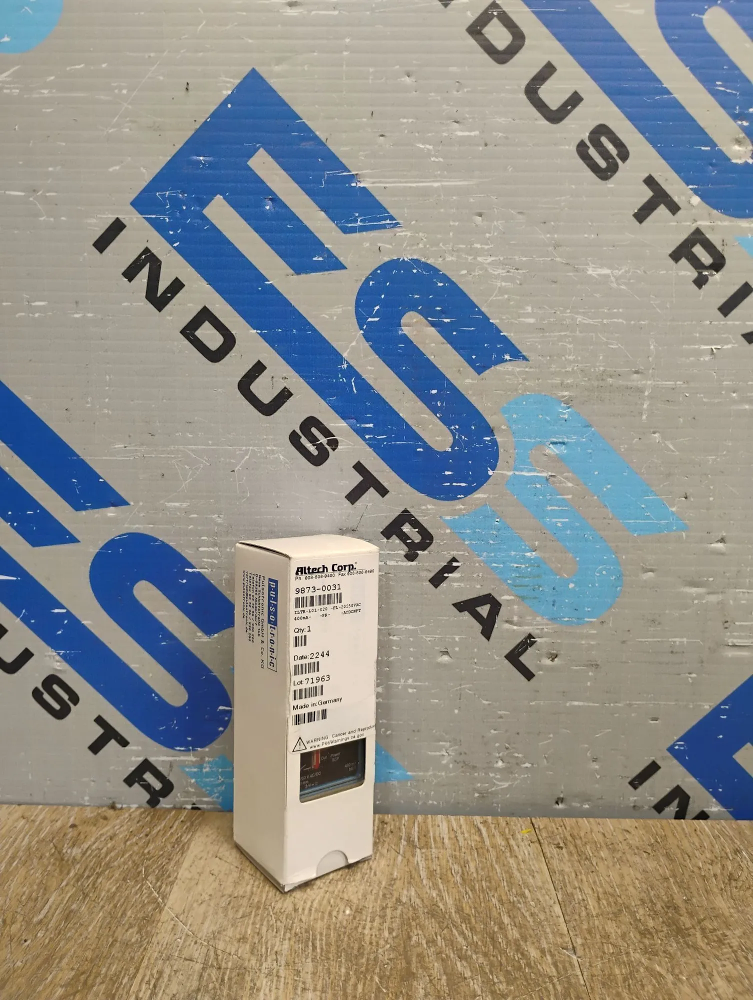 USED ALTECH CORP 9873-0031