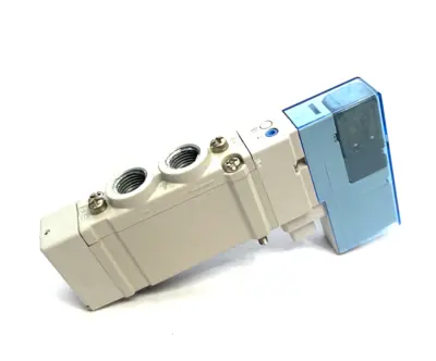 USED SMC SOLENOID VALVE 4/5-PORT 0.15~0.7MPA