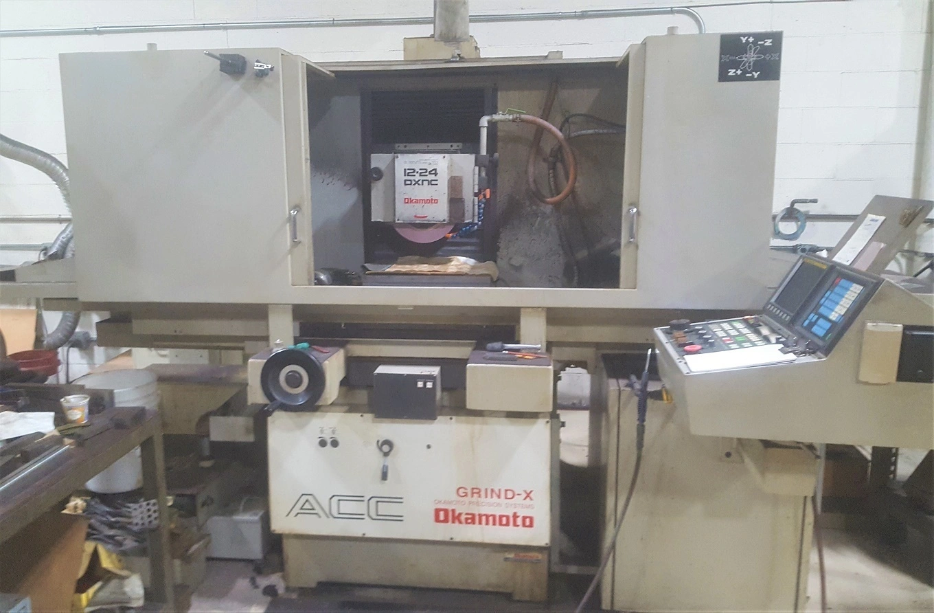 USED 2004 OKAMOTO ACC-12.24DXNCP SURFACE GRINDER