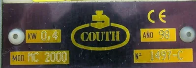 USED COUTH MC2000 ENGRAVER CONTROL