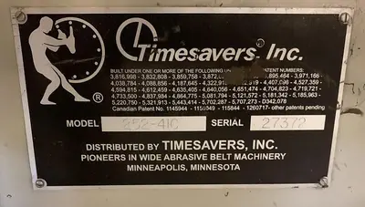 MISC. SPARE PARTS REMOVED FROM TIMESAVERS 252-4IC, 52", 4-HEAD WIDE-BELT SANDER