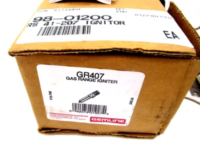 NEW GEMLINE GEMLINE GR407 GAS RANGE IGNITER