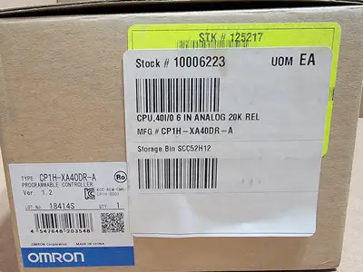 NEW OMRON CP1H-XA40DR-A
