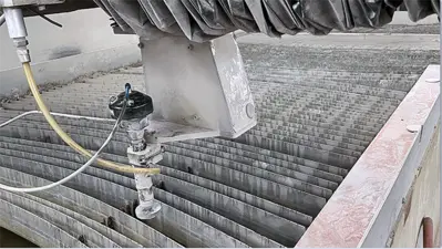 USED 2008 FLOW Mach3-4020/Stonecrafter