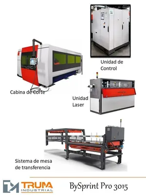 Used BYSTRONIC BYSPRINT PRO 3015 Laser Cutters MX | TRUMA #1287520