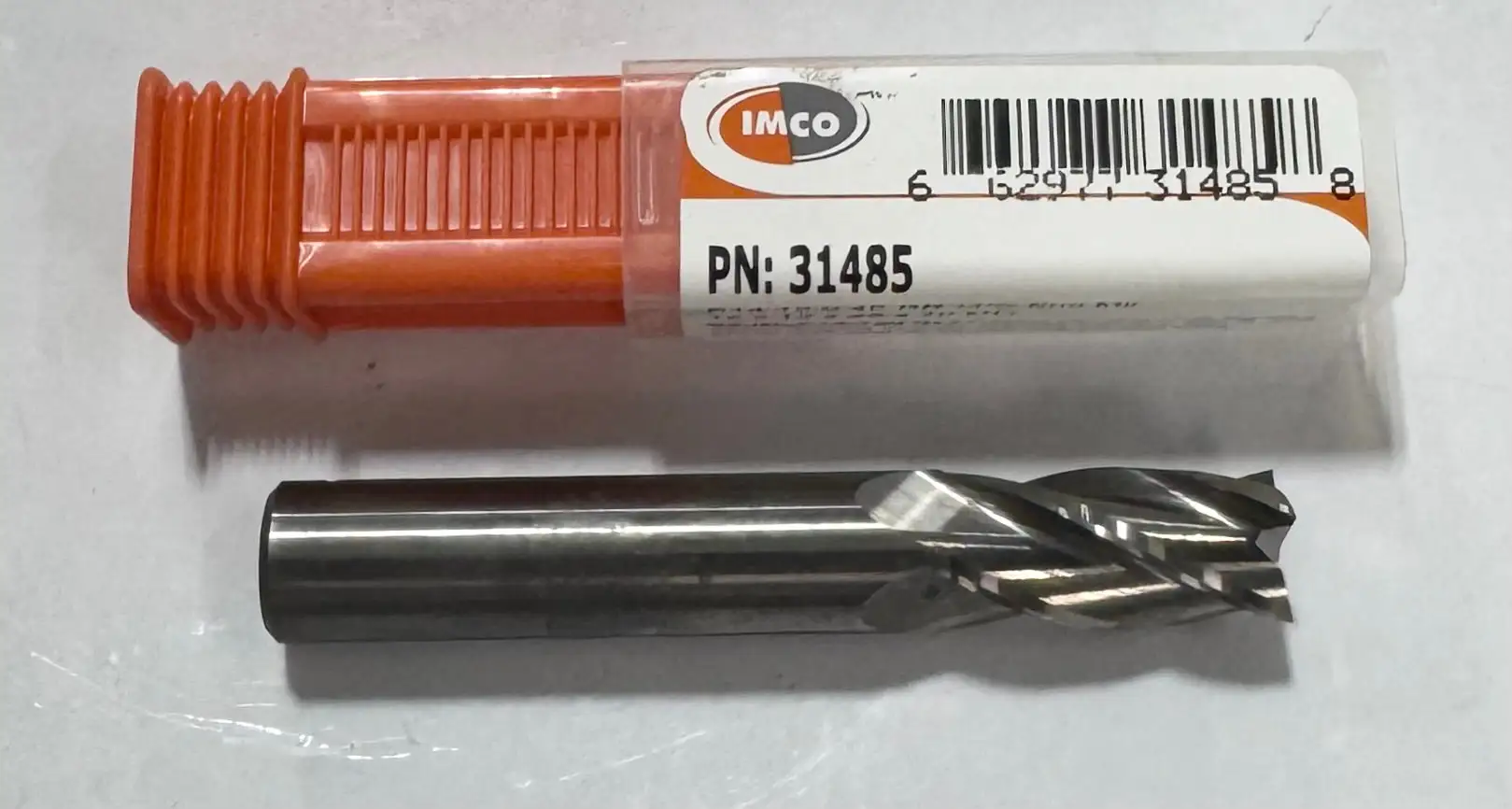 Imco 12mm Carbide End Mill 4 Flute 31485