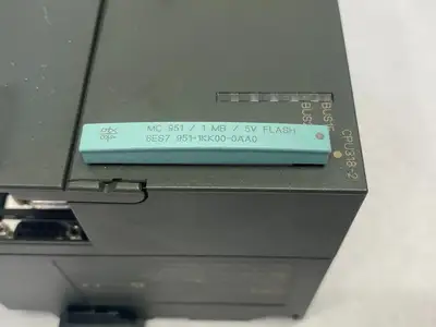 USED SIEMENS SIMATIC S7-300 CPU 318-2 DP, 6ES7951-1KK00-0AA0 CARD