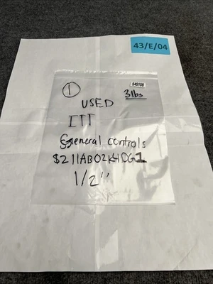 Used ITT General Controls S211AB02K4DG1 Solenoid Valves California US | Davliegogo LLC #1705954