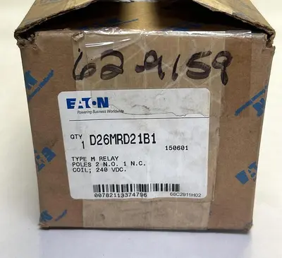 New | in-Stock EATON D26MRD21B1 Miscellaneous Equipment (Electrical & Power) | Surplus Asset Holdings #1197808