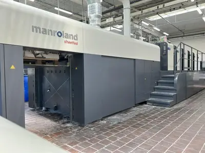 2017 MAN ROLAND 705-3B Plus + LV Evolution — 5-Color + Coater Sheetfed offset | Machinery Solutions Group, Inc. (1)