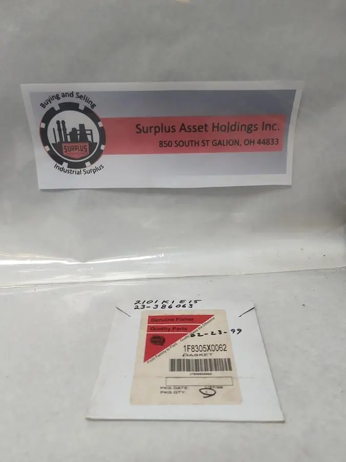 New | in-Stock FISHER 1F8305X0062 Pump & Valve Parts | Surplus Asset Holdings #1216627