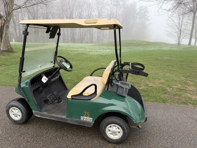 (1) 2015 E-Z-Go golf cart with a Kawasaki gas engine, does not include Club canopy, ball cover, club...